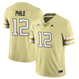 Mens Youths Kids Aaron Philo Golden Vapor Stitched Jersey